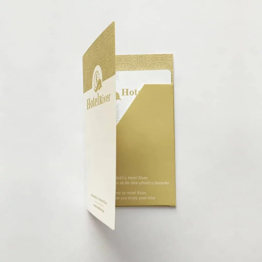 Hotel River Key Card design