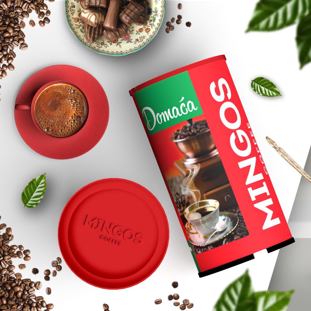 Mingos Coffee dizajn ambalaze